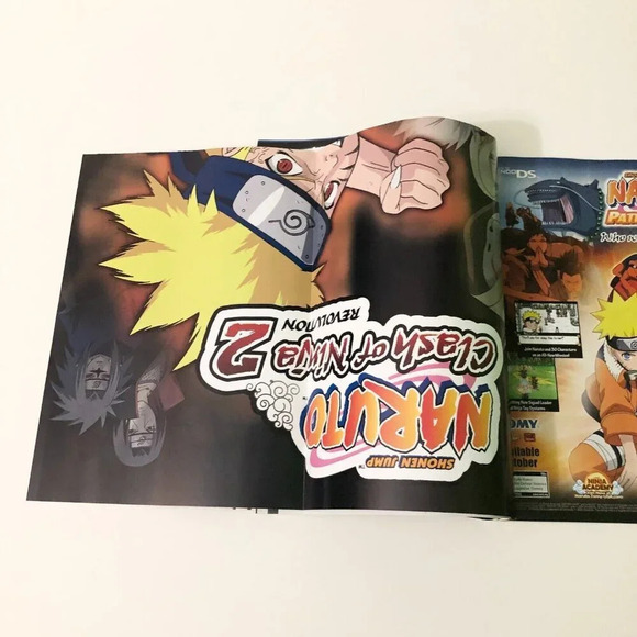 Nintendo Power November 2008 Issue 234 Grand Theft Auto Naruto Poster - Picture 14 of 16